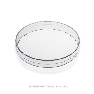 Petri Dish 90X15mm Sterile Plastic Bacteriologic Cell Culture Dish High Quality