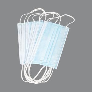 2020 High Quality Facemask in Stock Non-Woven Disposable Face Mask 3ply Face Mask Disposable with Tie-on Bfe 95% Face Shield