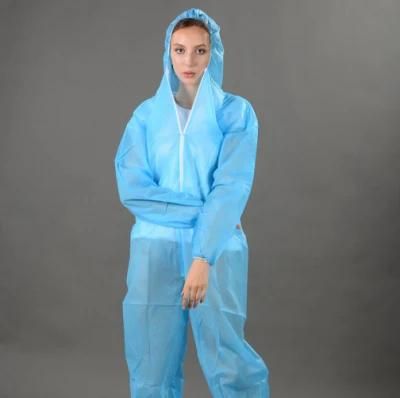 Hot Sale! Disposable Waterproof Safety PP Nonwoven Coverall