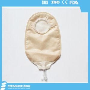 57mm Max Cut Size Two Piece Type Urostomy Bag with Wound Observation Window (2139057)
