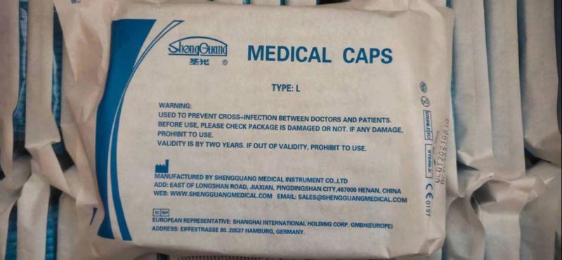 Disposable Medical Hair Clip Cap Nonwoven Bouffant Caps Hair for Hospital