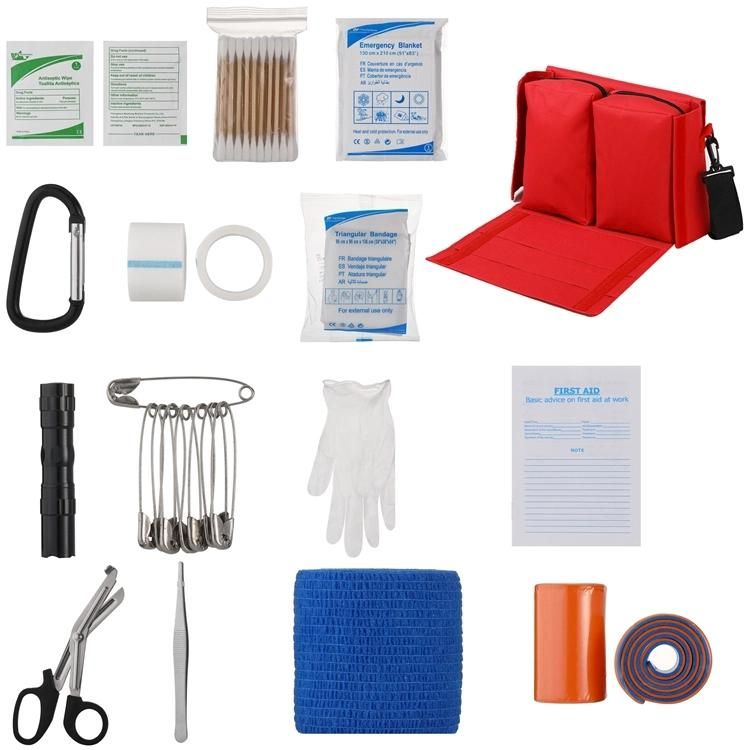 Certificate Approved First Aid Survival Kit Multi-Function Survival Medical Kit Emergency Camping Tool Set Kit