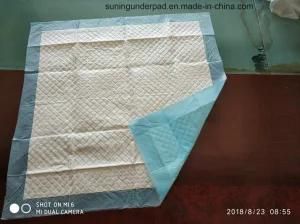 Fluff Pulp Material and Plain Woven Feature Hospital Heat High Absorbent Pad