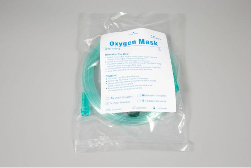 Medical Surgical Portable Simple Disposable Infant Neonate Child Adult Oxygen Face Mask