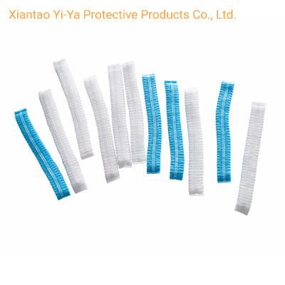 Machine Made Disposable Nonwoven Bouffant Cap Clip Cap