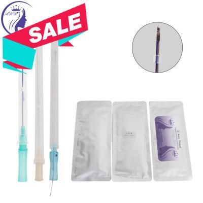 Best Quality Cross-Linked Hyaluronic Acid Filler Blunt Cannula 3D Cog Suture Pdo Thread