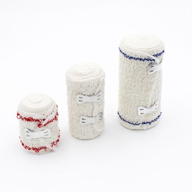 Medical 100% Cotton Crepe Bandage with Different Sizes