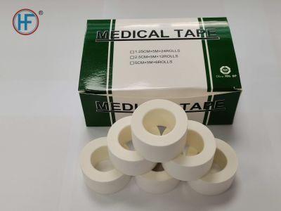 Medical Surgical Silk Tape CE Approved Medical Tape Waterproof Adhesive First Aid Tape Hypoallergenic Fabric 15cm X 5m