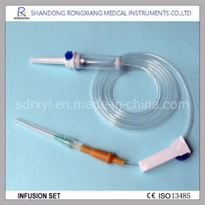 Disposable Luer Lock Infusion Set with Hypodermic Needle
