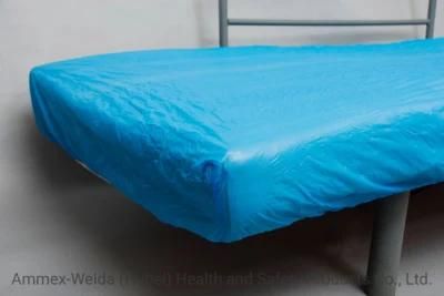 Single Medical Use CPE Bedcover with Customzied Size an Weight for Dental/Hospital/Laboratory