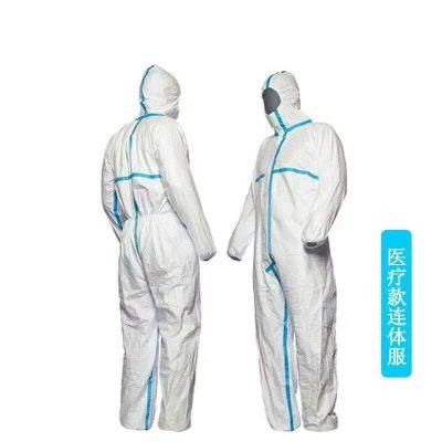 Medical Disposable Protective Clothing Cover-All Protective Suit for Protection