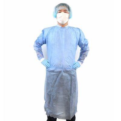 Nonwoven Medical Use SMS Isolation Suit Gown