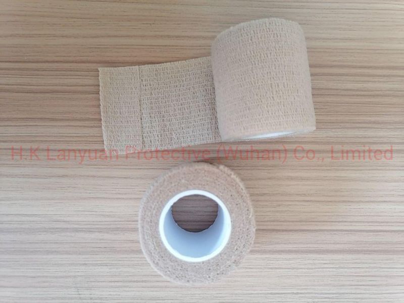 Ly Ecp Cotton Crepe Elastic Cohesive Gauze Bandage