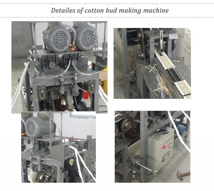 Professional Automatic Cotton Bud Making Machine
