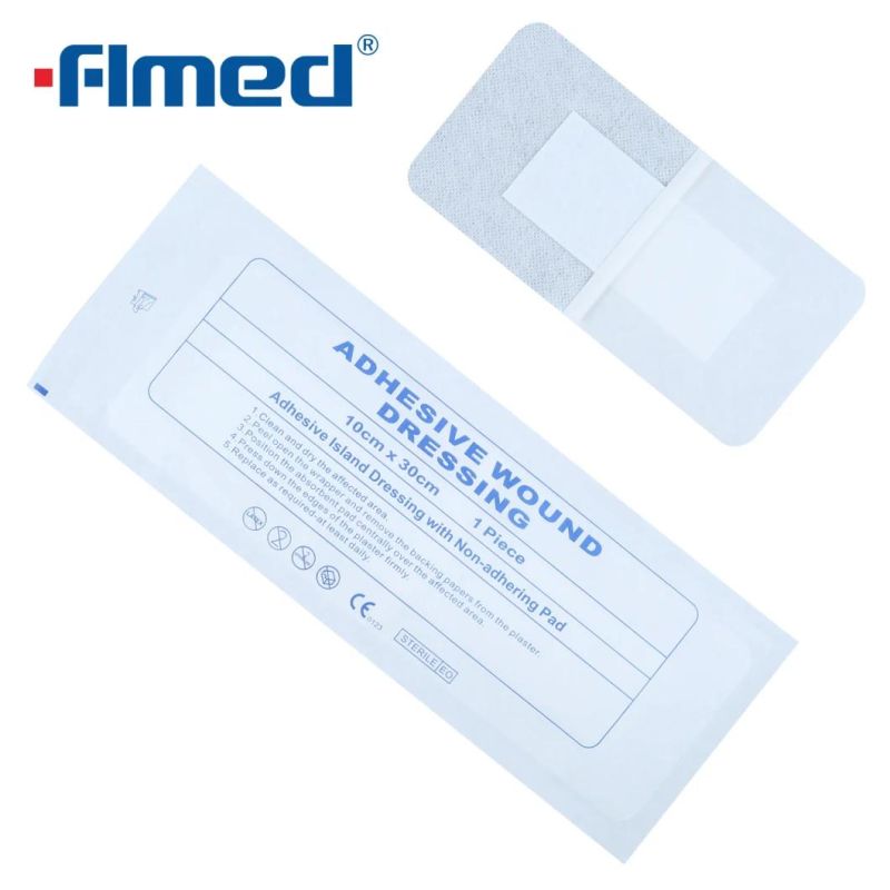 Non-Woven Super Absorbent Wound Dressing Adhesive Wound Dressing