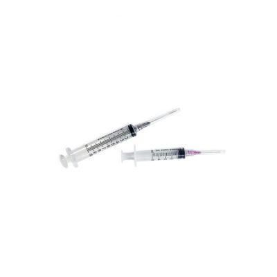 5ml Hypodermic Injection Syringe with Needle for Hospital Use