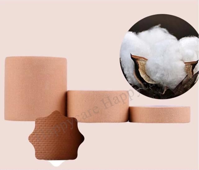 Hc-K050A Medical Plaster Tape Price 100% Cotton Color White or Brown Medical Adhesive Zinc-Oxide Tape