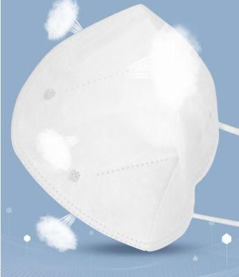 Non-Woven Ear Loop Ce Anti Dust/Virus Disposable Face Mark Kn95 4 Ply Face Mask