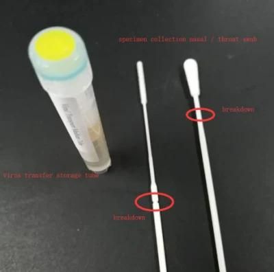 Disposable Sampler with 3ml Inactivated Vtm