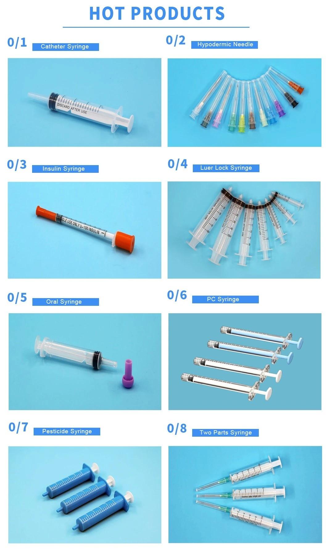 Disposable Injection Syringe with Eo Sterile 1ml-100ml CE