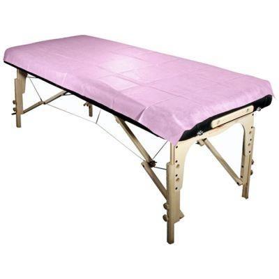 Breathable Polypropylene Fabric Massage Table Sheets Disposable Non Woven SPA Bed Cover