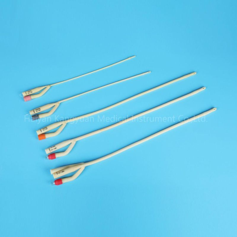 Latex Foley Catheter Silicone Coated