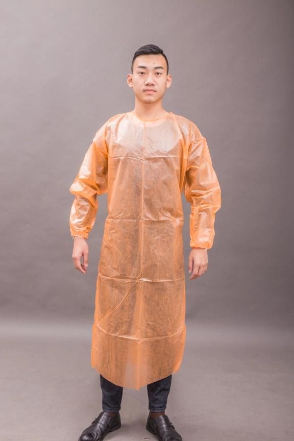 Medical/Surgical/Hospital/Laboratory/Food/Healthcare Protective Non-Woven Isolation Gown/Clothing/Suit