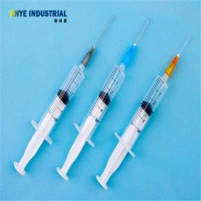 Disposible Sterile Syringe with Needle and Plastic Syringe