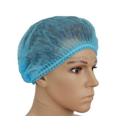 Disposable Non-Woven Surgical Cap/Mob Cap/Clib Cap/Bouffant Cap