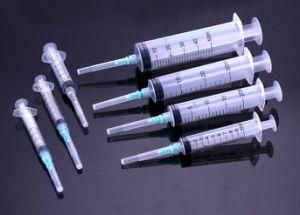 Medical Plastic Disposable 5ml 10ml Sterile Injection Syringe