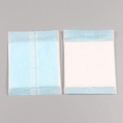 10X10cm Blue Disposable Waterproof Absorbent Pads Acupuncture Cotton