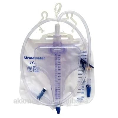 Alps Medical Grade Nephrostomy Bag Urine Collection Drainage 2000ml Urobag