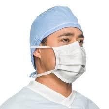 Factory Price 3 Ply Disposable Tie-on Earloop Respirators Medical Surgical Face Mask