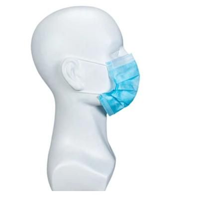 High Quality Made in China Non-Woven Melt-Blown 3ply Face Masks for Air Pollution