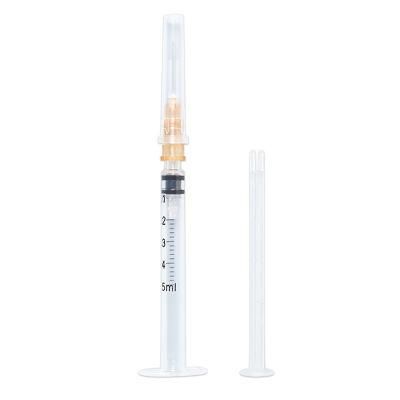 High Qualitymedical Product Plastic Disposable Syringe Wholesale 0.5ml