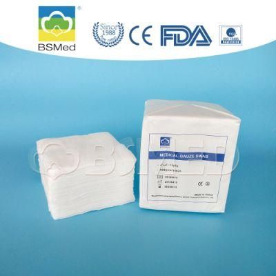 Medical Disposable Products Absorbent Cotton Gauze Swabs