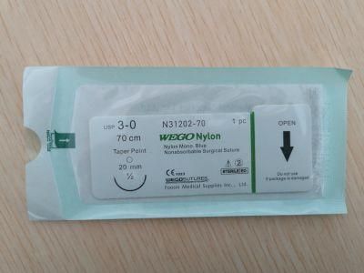 Wego Brand Nylon Surgical Suture 3-0