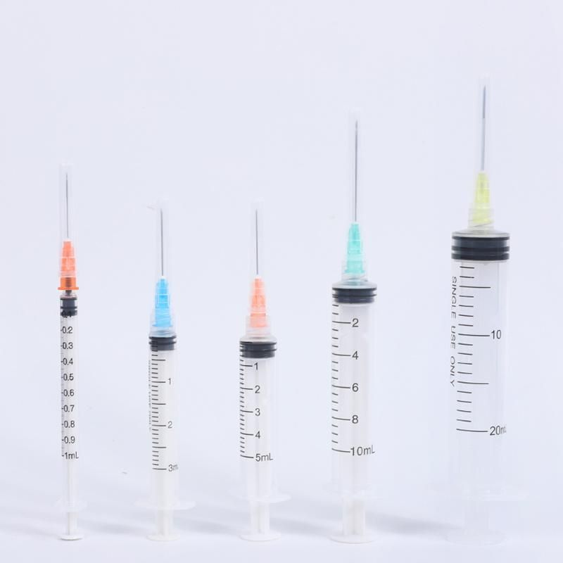 Special Design Custom Hospital Safety Medical Disposable Needle Syringe