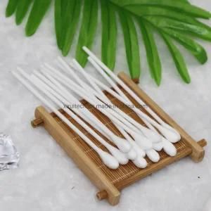 6 Inch Plastic Applicator with Cotton for First Aid Cotton Swabs in Hospital