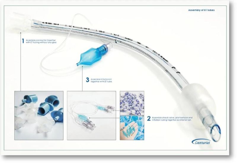 High Quality Medical Disposable Plastic Connectors of Et Tubes