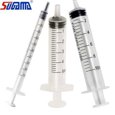 Medical CE Approved Plastic Disposable Syringe