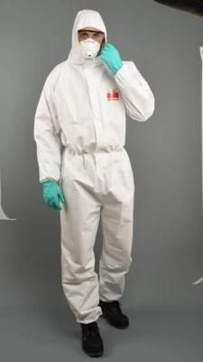 Heat Tape/Stripped Substances Microporous Factory Spunbond and Film Coverall