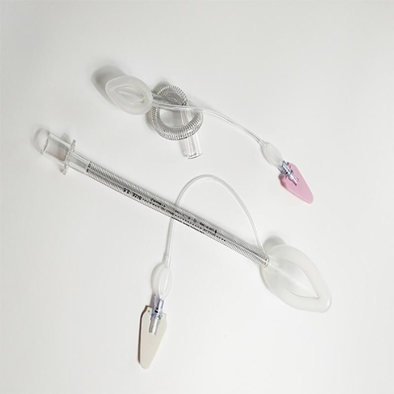 Disposable PVC Reinfored Laryngeal Mask Airway Medical Tube Factory