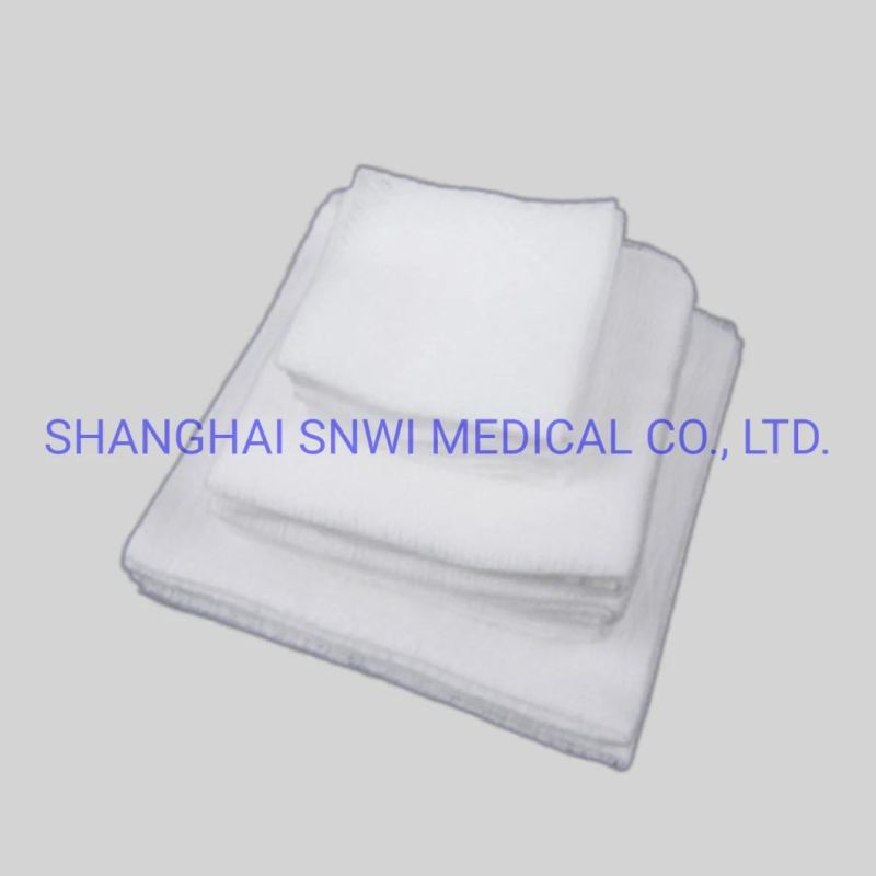 Hot Sale 100% Cotton Medical Supply Disposable Absorbent Sterile Gauze Swabs for Hospital Use