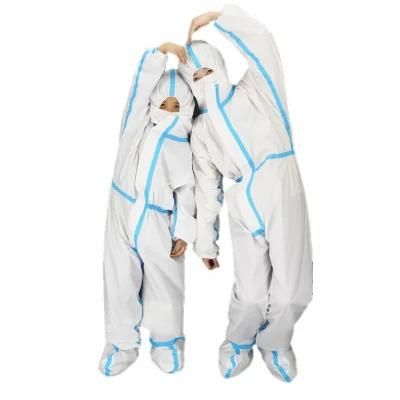 Antistatic Disposable Nonwoven Surgical/Medical/Cleaning Protective Clothing/Coveralls