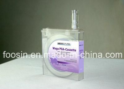 Cassette Surgical Sutures for Veterinary Use (PGA/NYLON/PDO/POLYESTER/SILK)