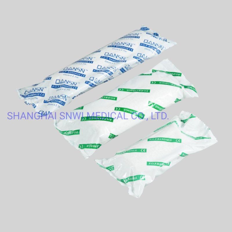 Hot Sale High Quantity Medical Supply Plaster of Paris Bandage for Hospital Use