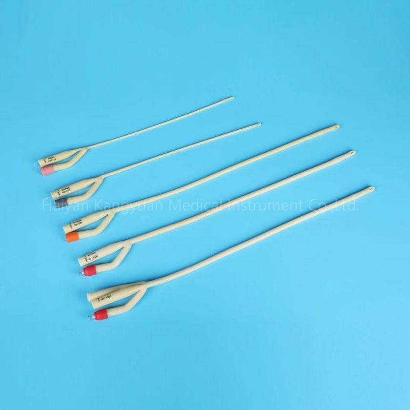 Silicone Coated Latex Foley Catheter Disposable