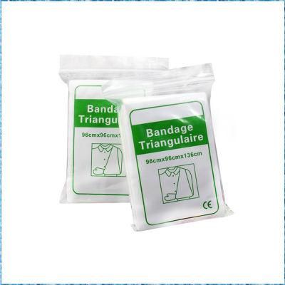 Non-Woven Medical Non-Sterile First Aid Triangular Bandage
