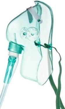 Latex Free Medical Oxygen Mask for Adult Pediatric S/M/L/XL